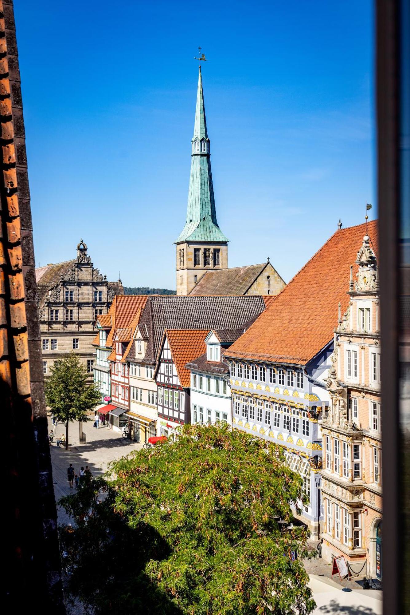 Hotel zur Börse Hamelin Exteriör bild